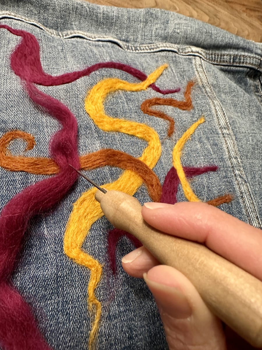 Felt Mending & Embellishing Workshop (Adult & 15+, Beginner Friendly) Photo