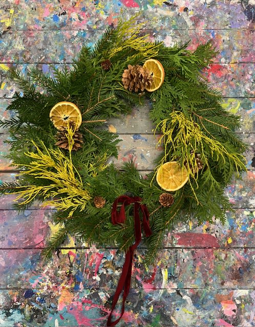 Wreath Making Class with Marissa!👍👍👍 Photo