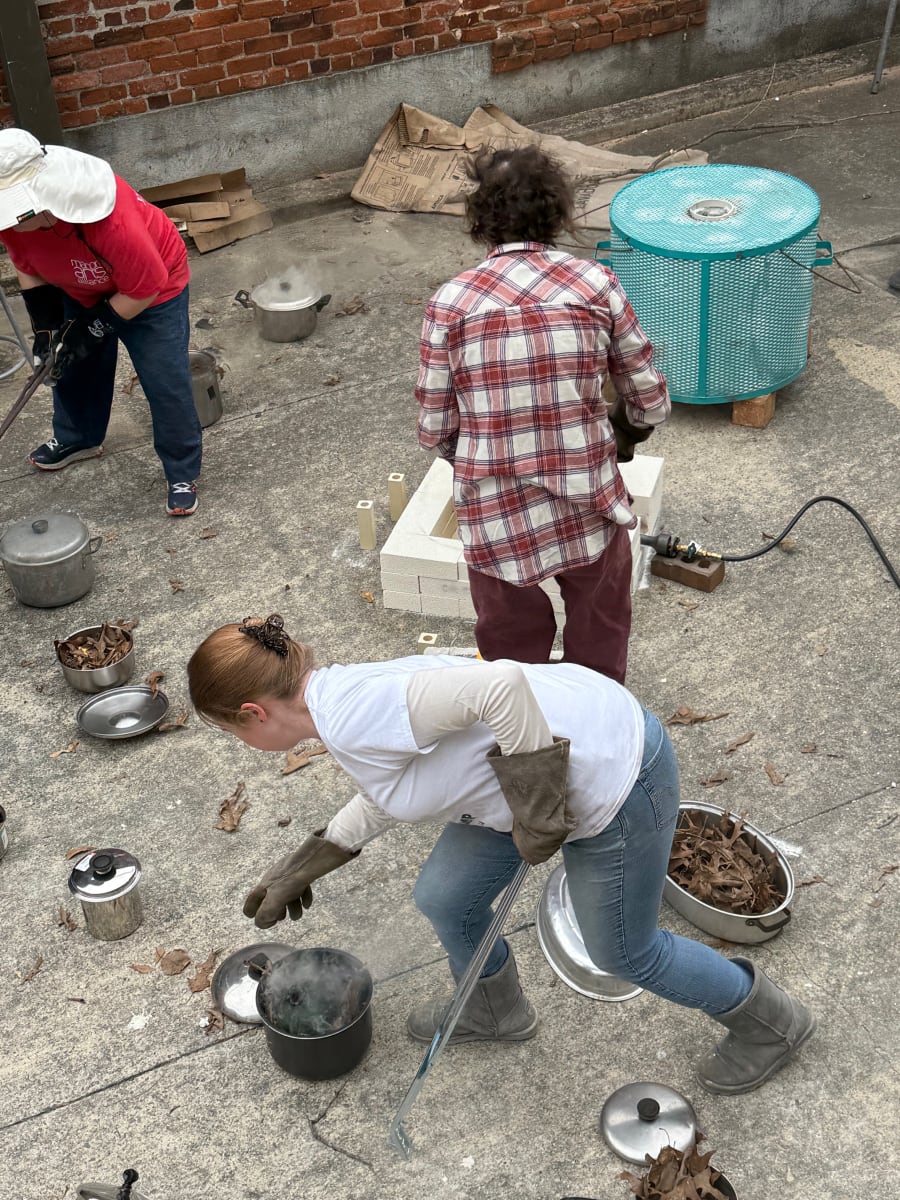 Raku Vases Photo