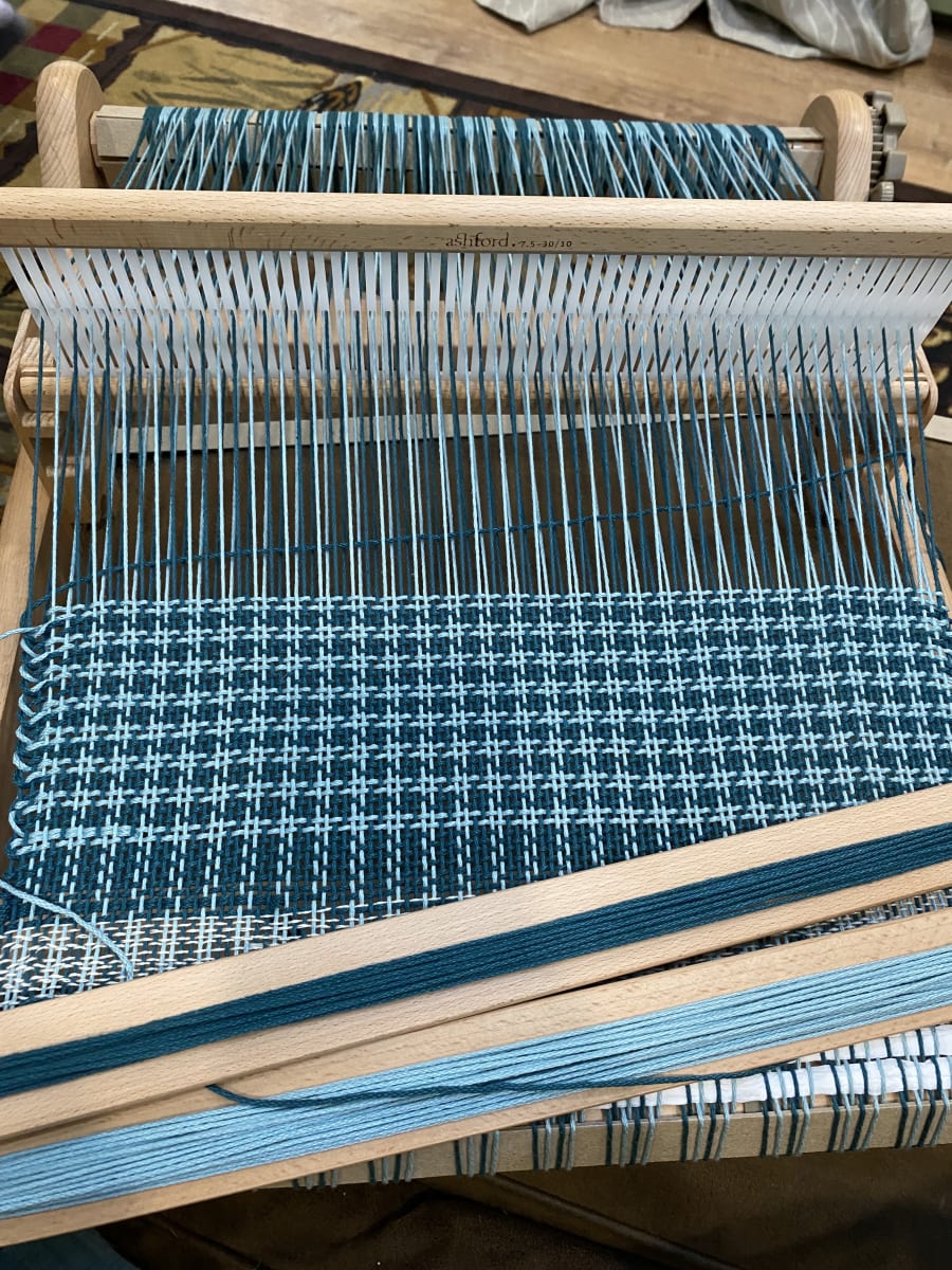 The ART ROOM: Weaving Tea Towels Photo