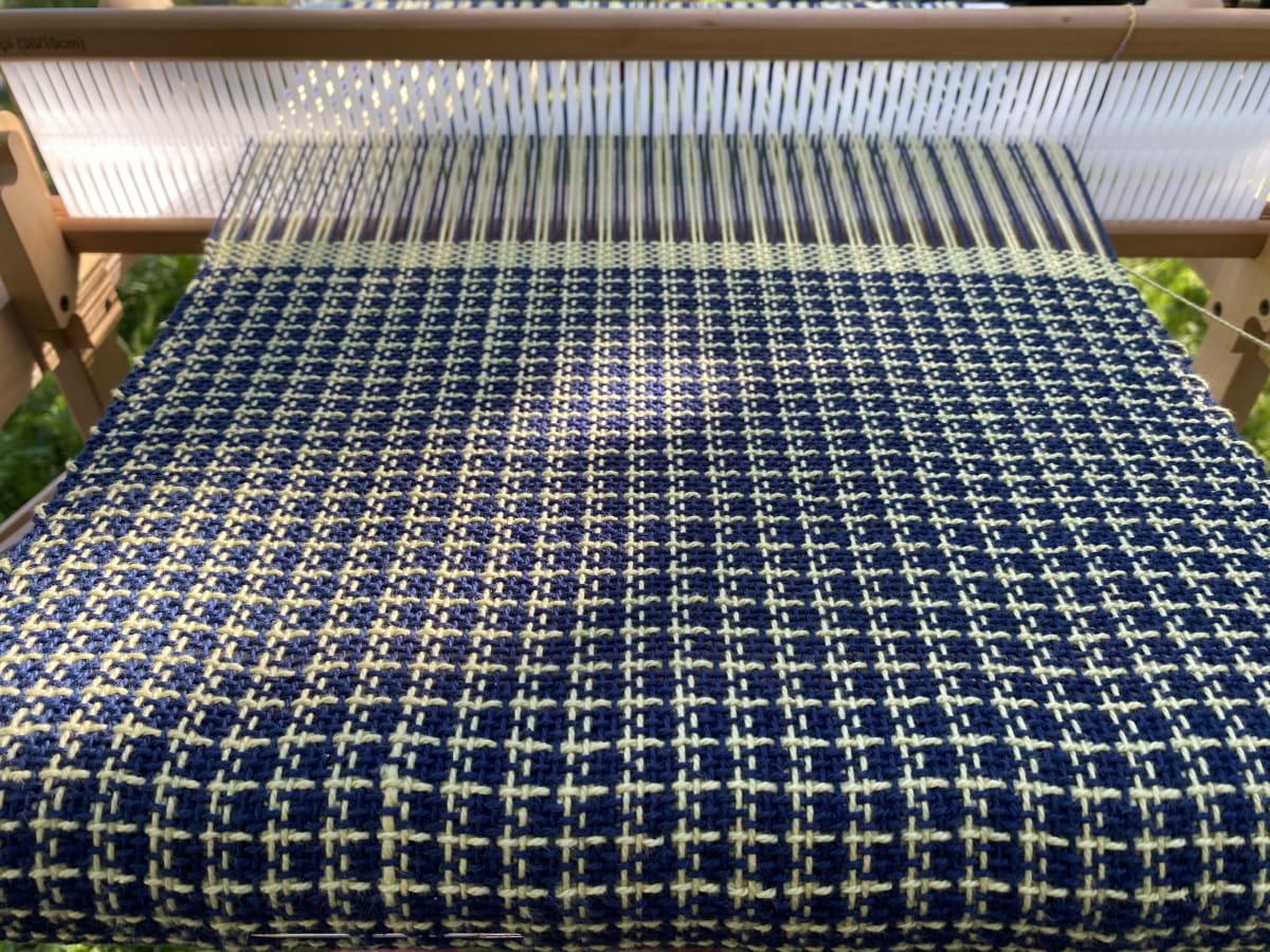 The ART ROOM: Weaving Tea Towels Photo
