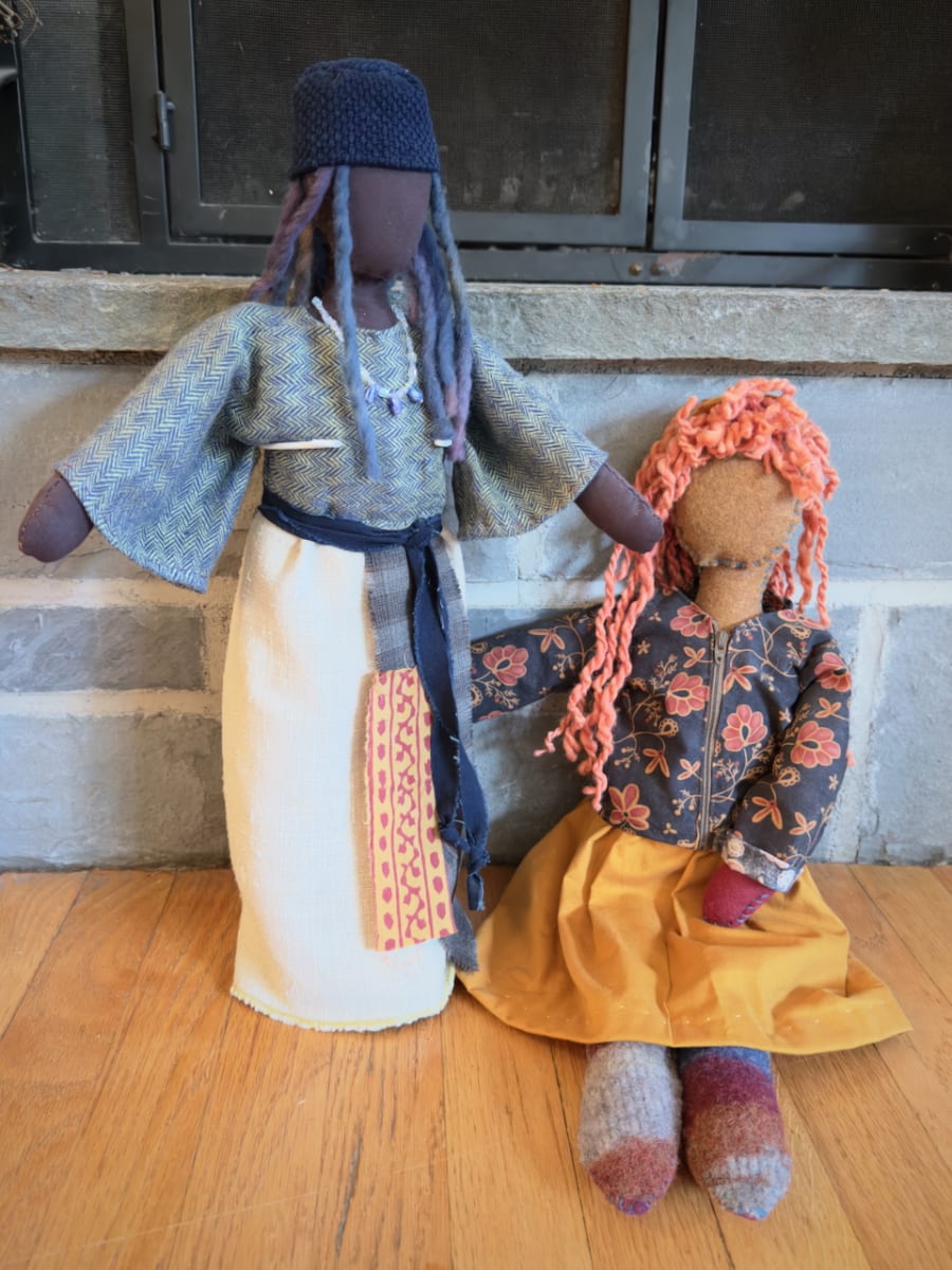 The ART ROOM: Hand Sewn Doll Photo