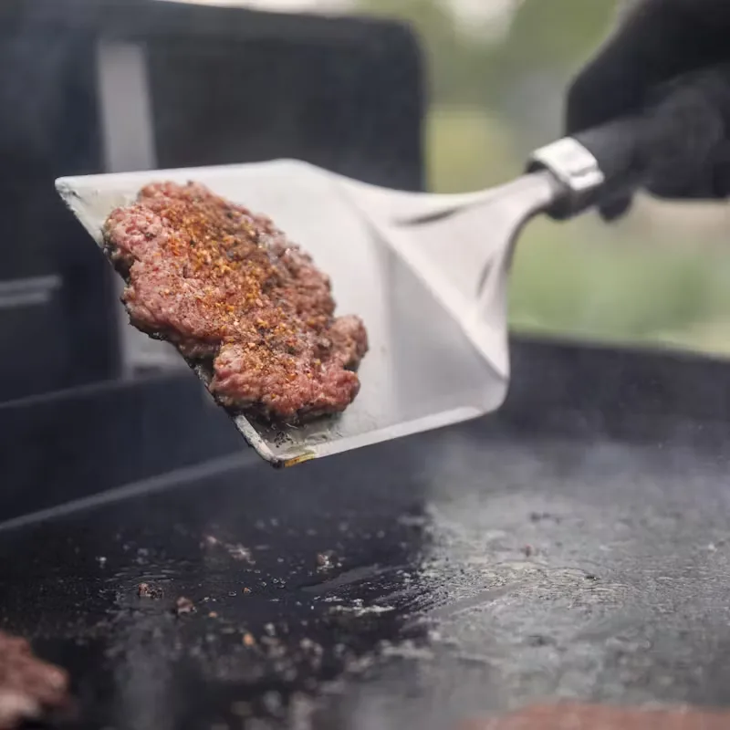 Schaumburg Cooking Class - Sizzle and Sear - cooking on the griddle Photo