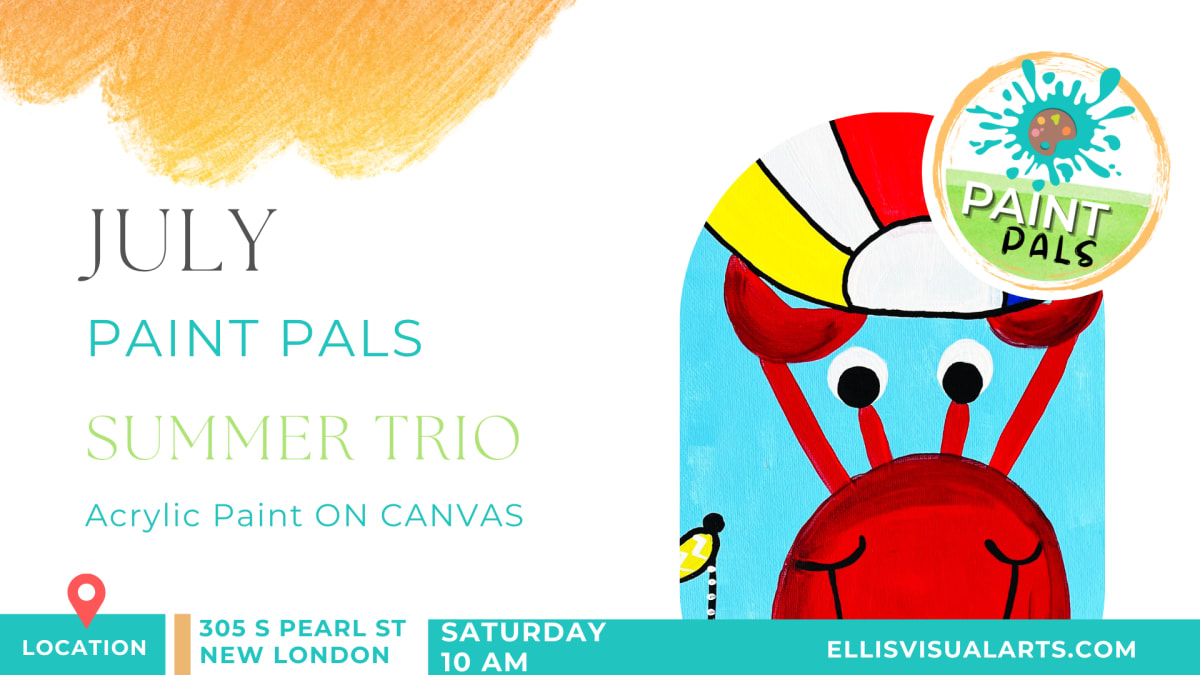 JULY 2026 - PAINT PALS - 10 AM | Monthly Photo