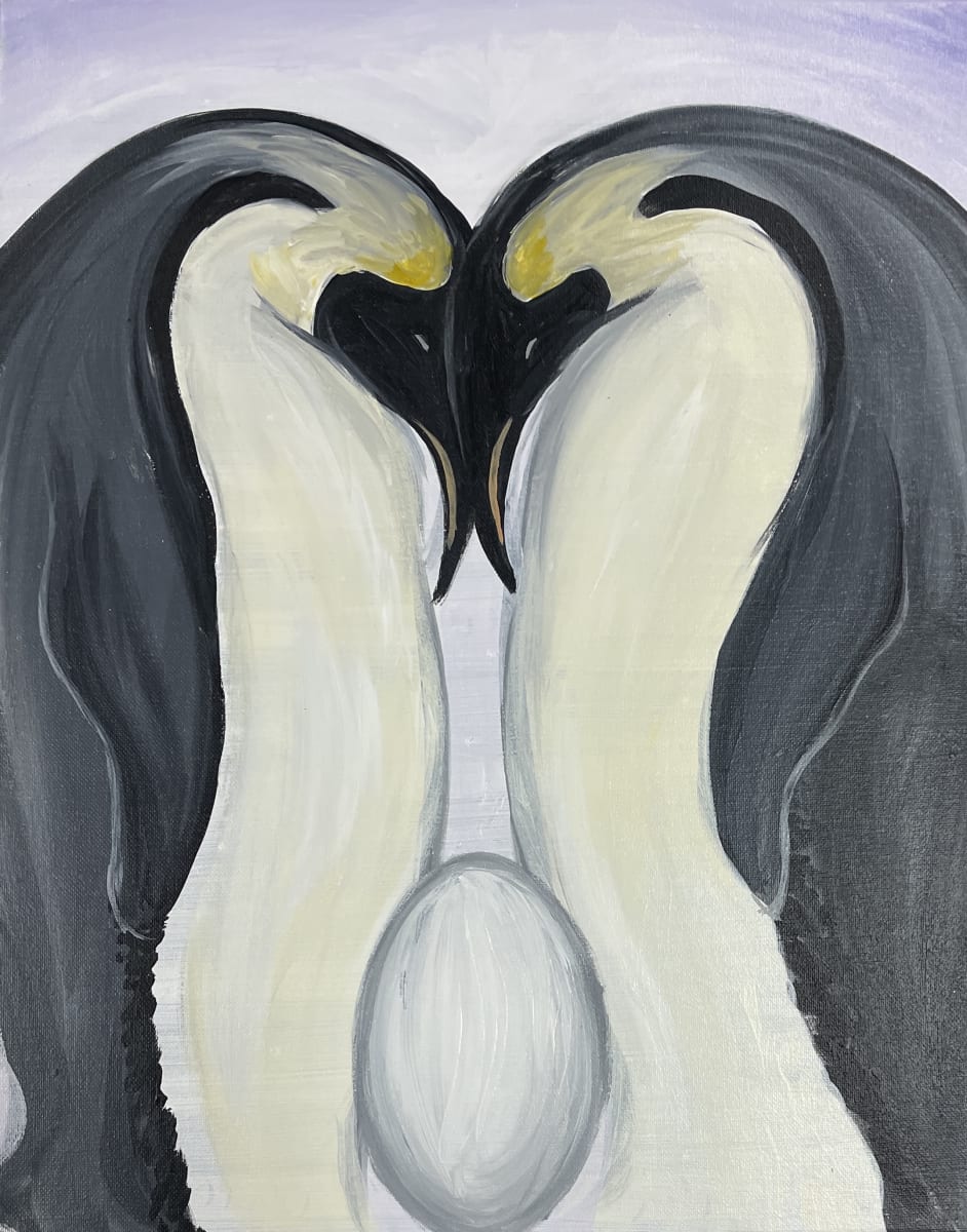 ❄️ Snow Much to Create! - Penguin Canvas Paint & Sip Class Photo