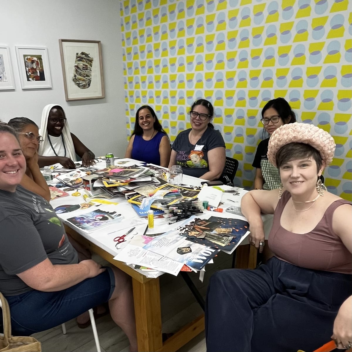 Vision Board Workshop: Out with the Old, In with the New (Adults) Photo