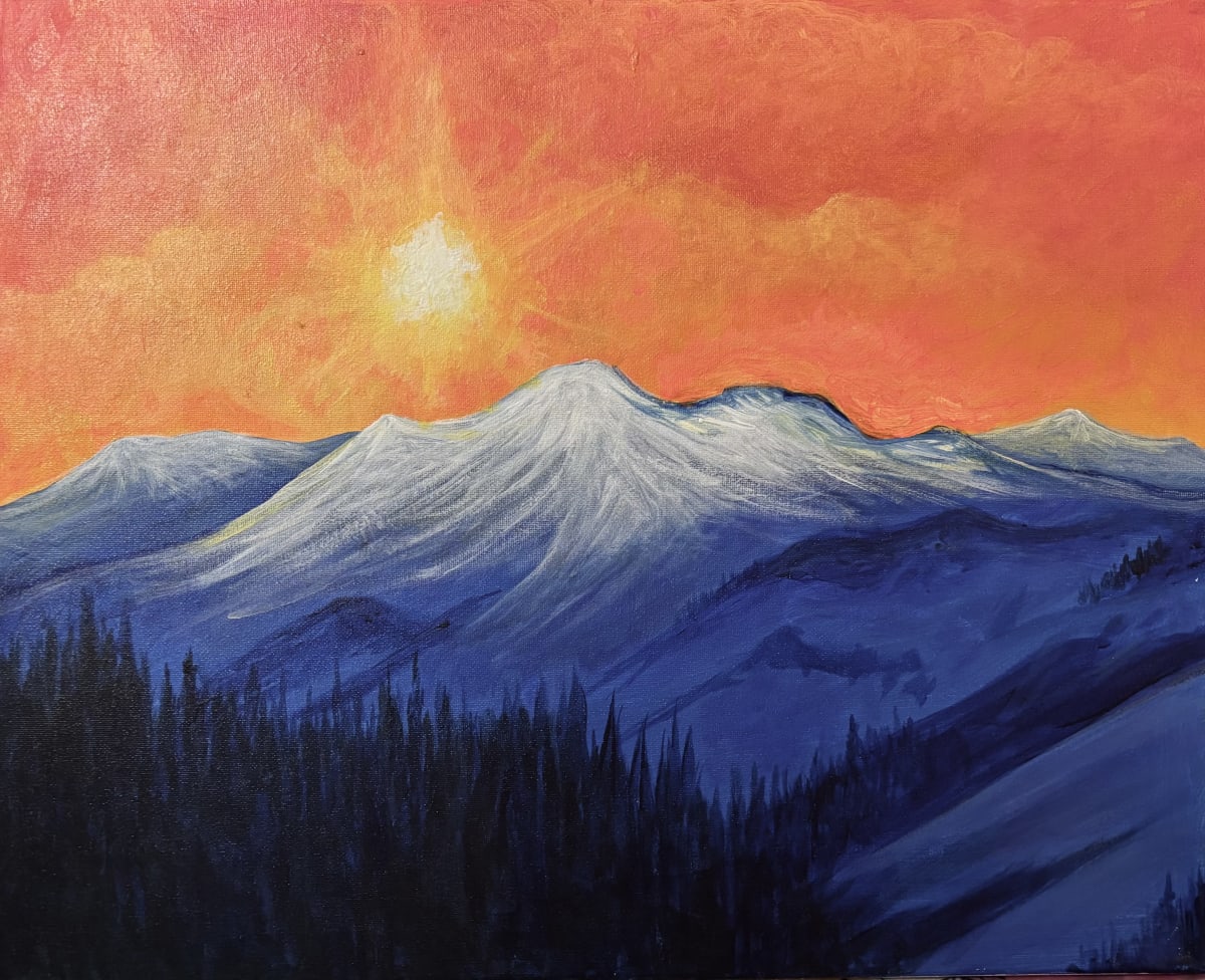 SUNSET NEAR WOLF CREEK Photo