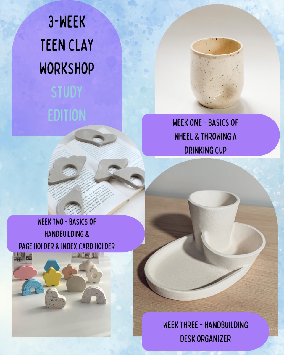3 Week Teen Clay Workshop: Study Edition Photo