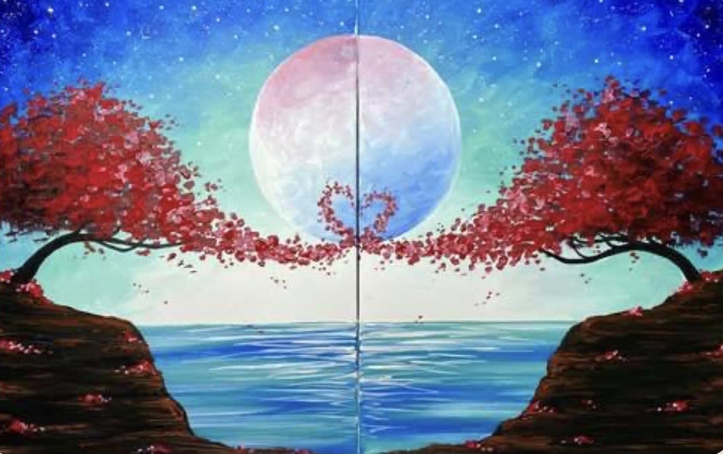 Paint and Sip -  (18+) Couples Valentines Paint and Sip Photo