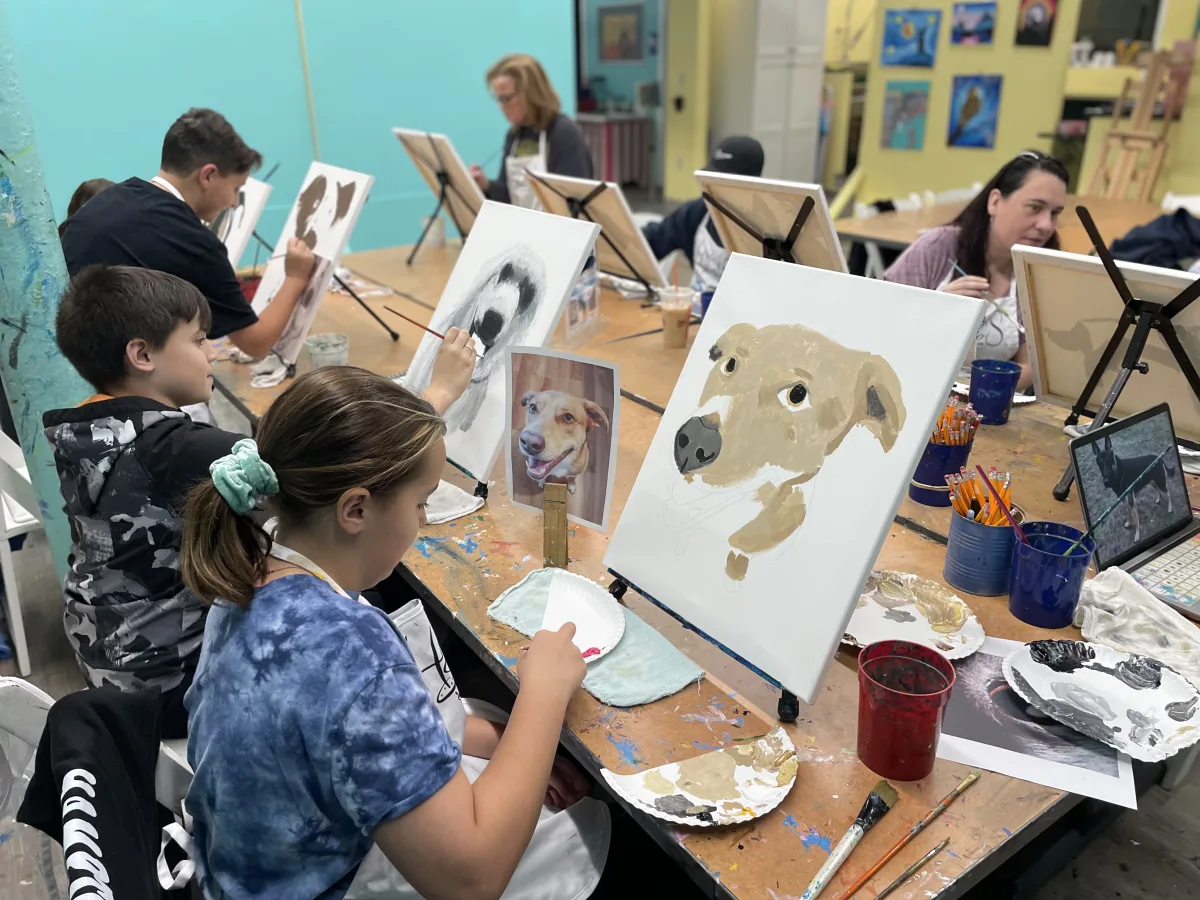 🎨 Paint Your Pet! 5-7:30pm Dracut,MA Photo