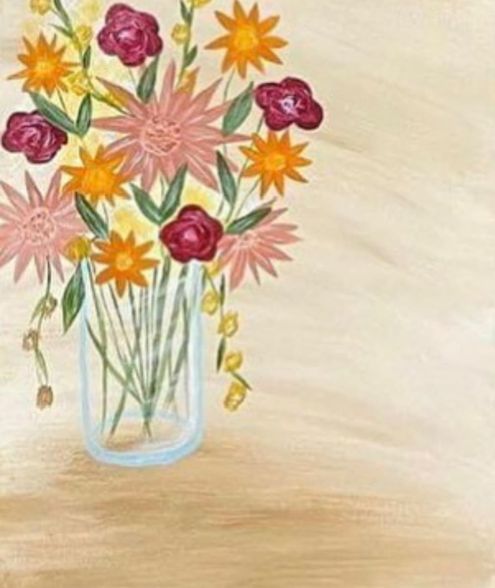 Paint & Sip "Spring Bouquet" Photo