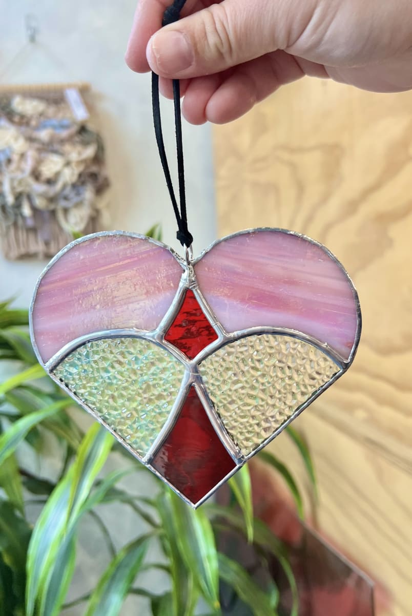 Valentines Stained Glass Class Photo