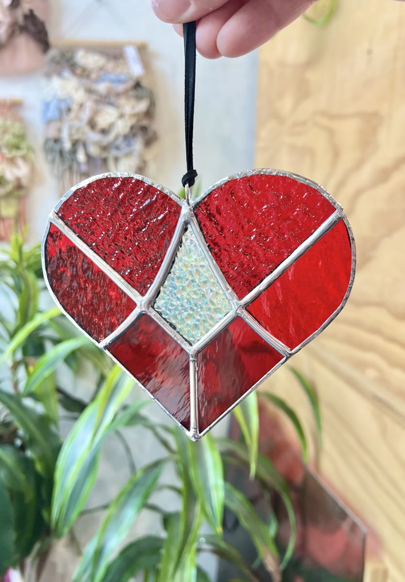 Valentines Stained Glass Class Photo