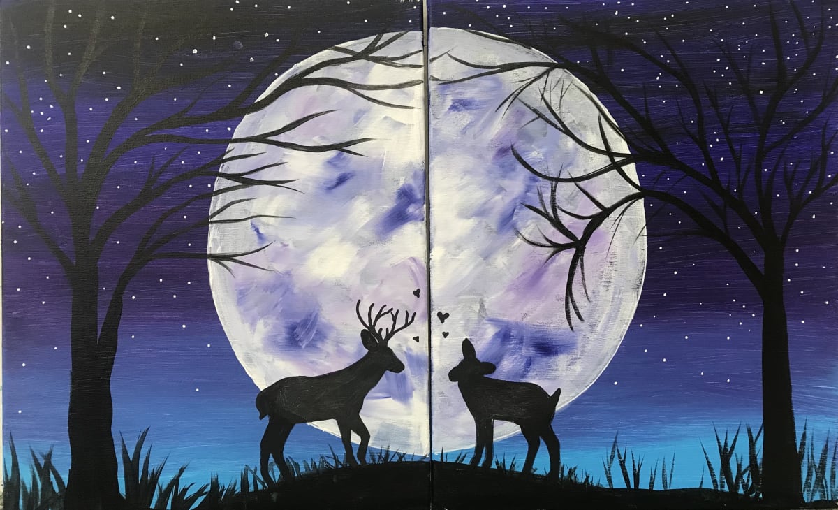 Art & Vino "Valentine's Couple's Painting" Photo