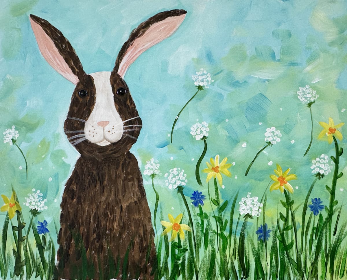 Paint & Sip "Bunny" Photo