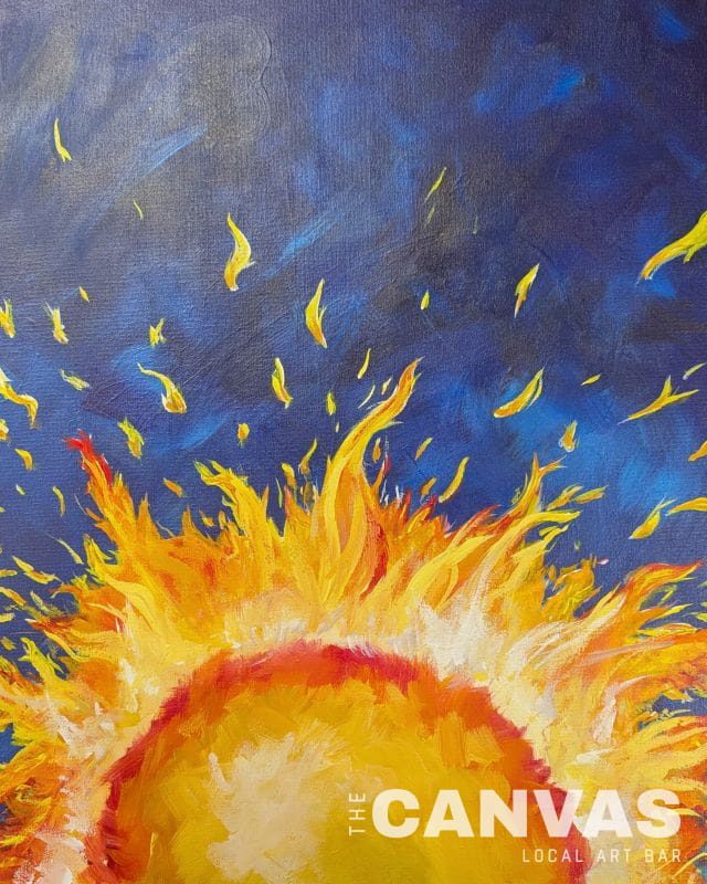 Canvas Classic: Sunburst Photo