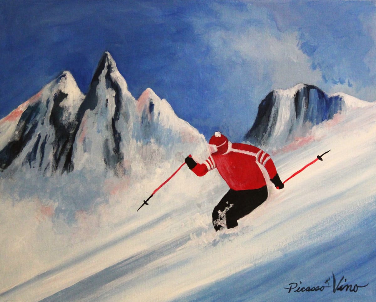 DOWNHILL SKIER Photo