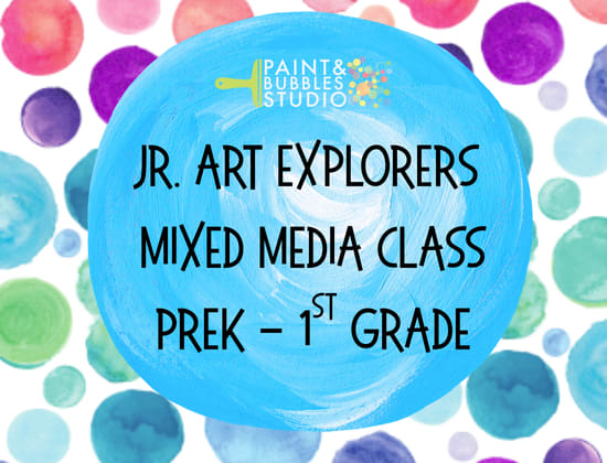 Jr. Art Explorers Drop-In Class (PreK - 1st Grade) Photo