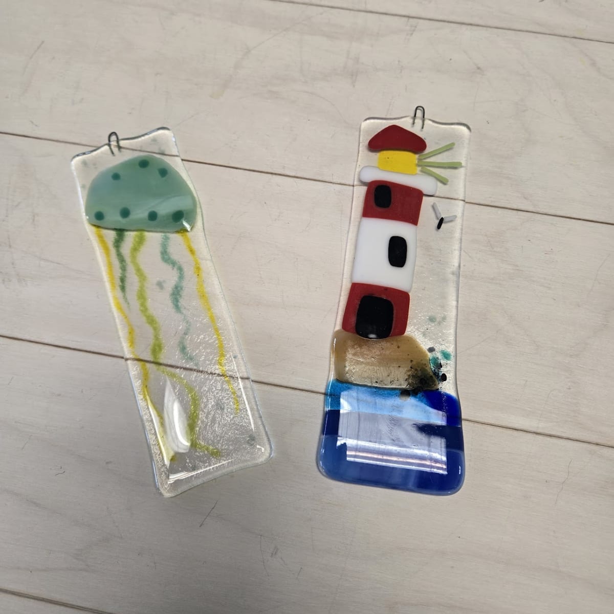 Teen Glass Fusing: Bookmarks Photo