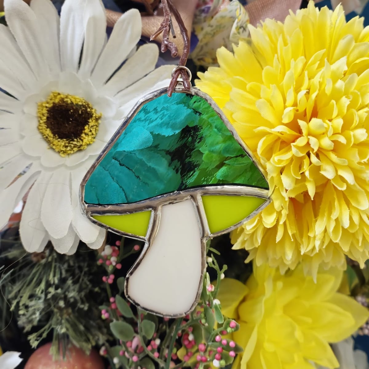 Stained Glass: Garden Friends Photo