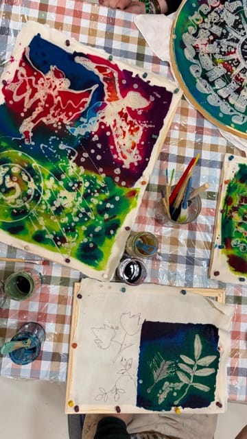The ART ROOM: Beginner Batik Photo