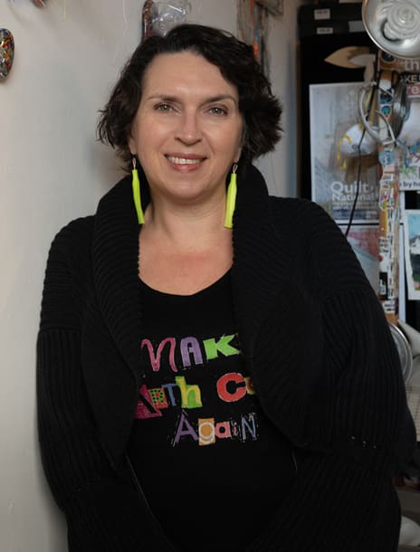 Graffiti Lab: A One Day, Adult, Immersive Stitch + Collage Workshop Photo