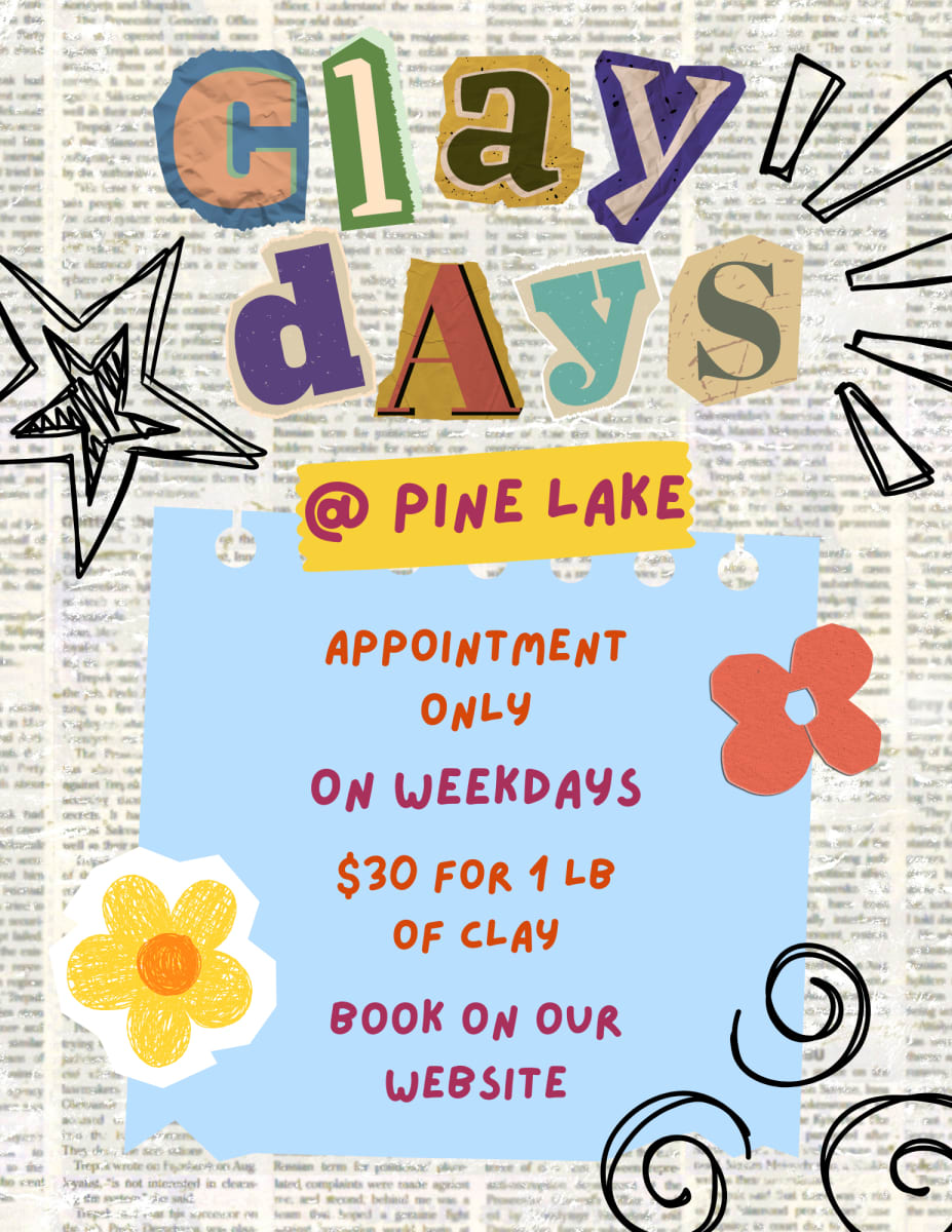 Clay Day Appointment - Pine Lake Photo