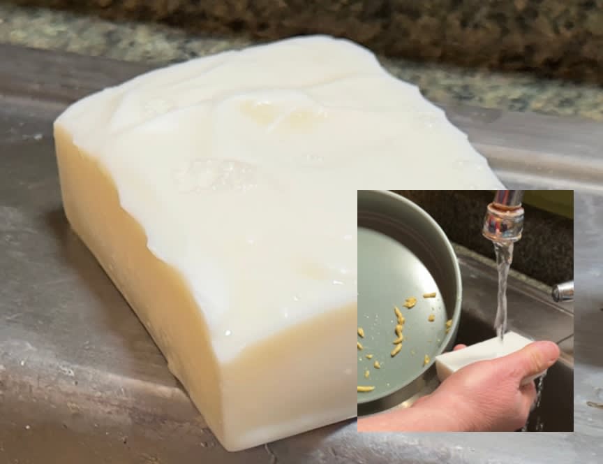 Soapmaking - Make Your Own Dish Soap Bar!!! Photo