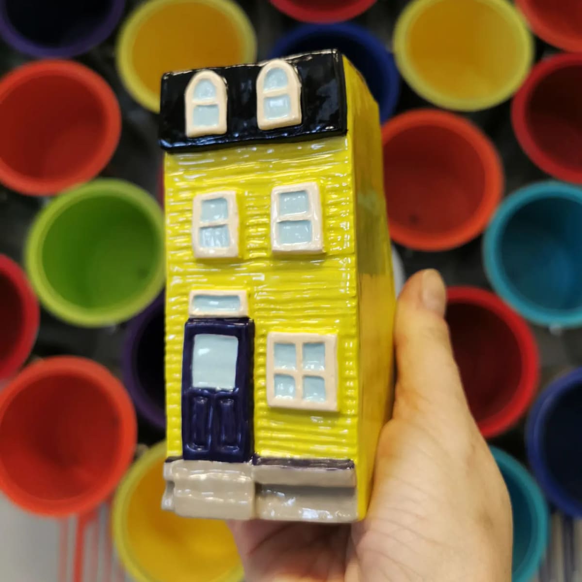 Clay House Planter Photo