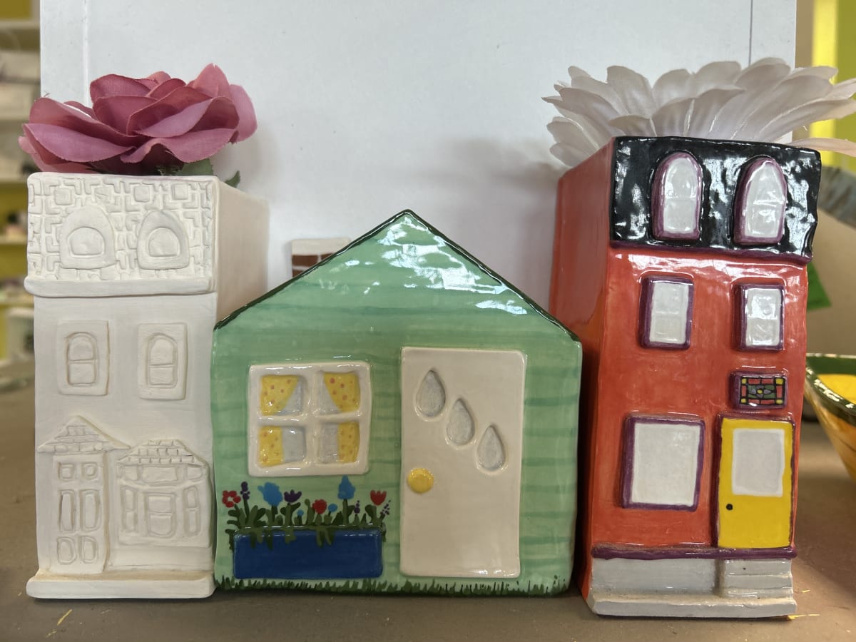 Clay House Planter Photo