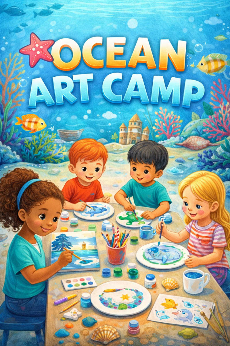 Ocean Theme Art Camp Photo
