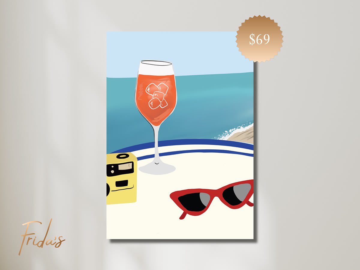 HOLIDAY VIBES | Frida's Luxe Sip n' Paint Photo