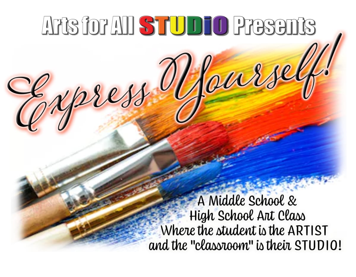EXPRESS YOURSELF!  Friday Home School Spring Session Photo