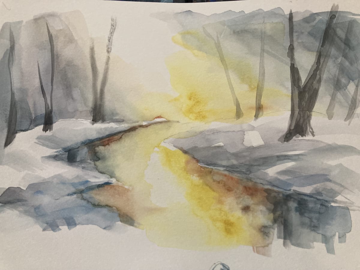 Go With the Flow: Intro to Watercolor (Adults & 11+) Photo