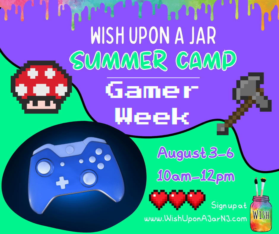 Summer Art Camp: Gamer Week Photo