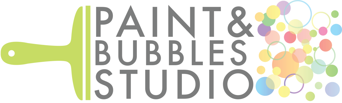 Logo of Paint & Bubbles Studio