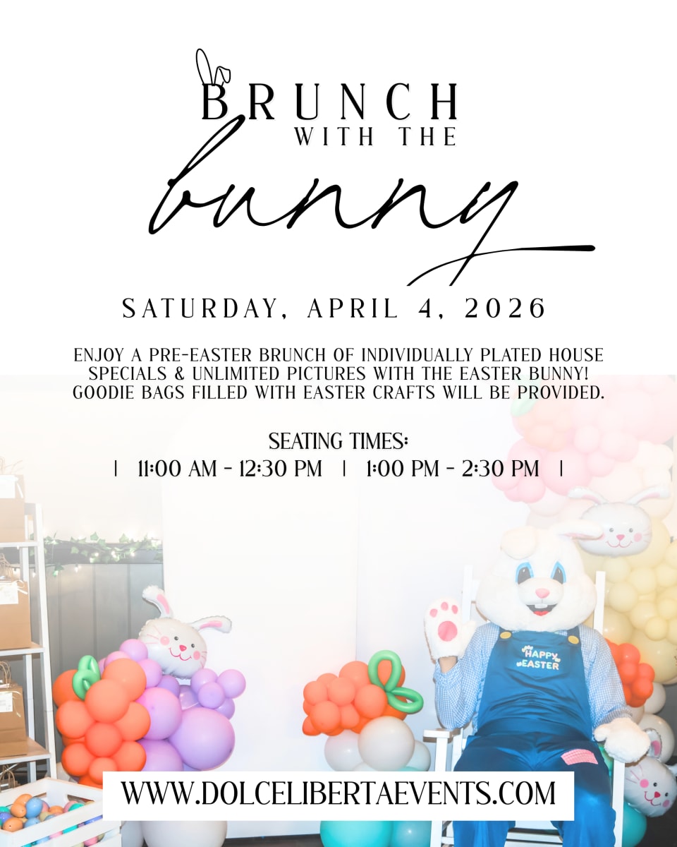 BRUNCH WITH THE BUNNY 🐰🥕🌷 Photo