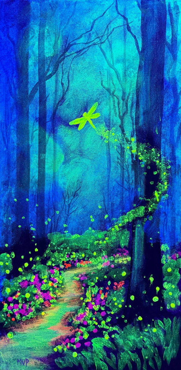 GLOW Canvas Class: Enchanted Forest Photo