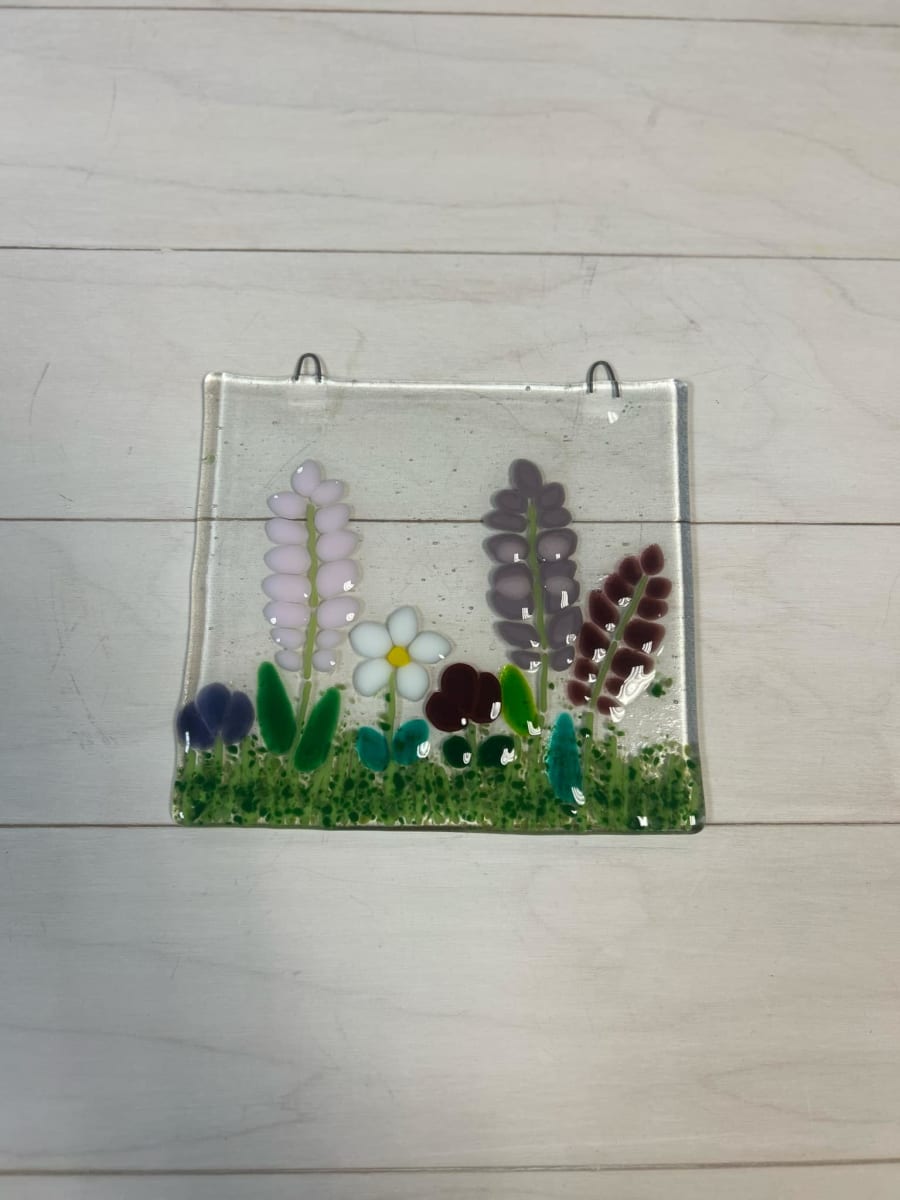 Big & Little Fused Glass Garden Photo