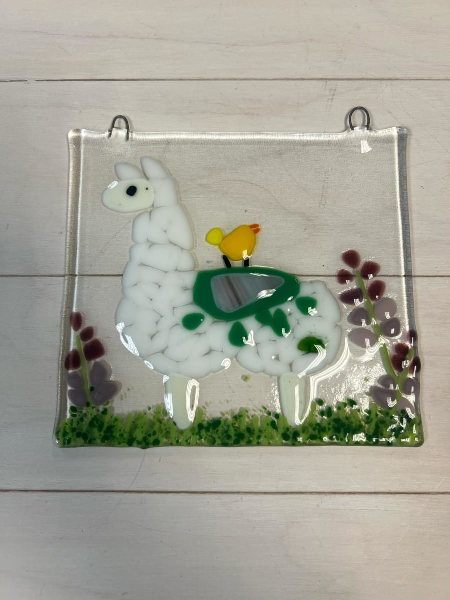 Big & Little Fused Glass Garden Photo