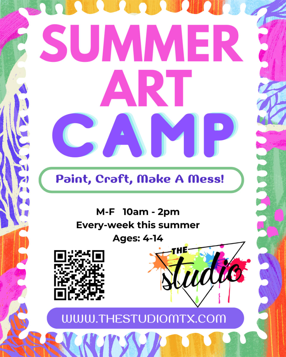 2026 SUMMER ART CAMP  WEEKLY REGISTRATION Photo