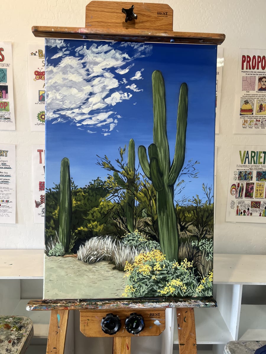 Large Acrylic Landscapes - 8-Week Workshop Photo