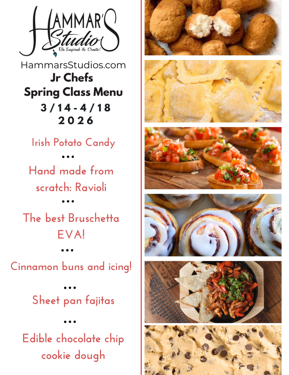 Jr. Chefs Cooking Program 10AM-11:30AM 3/14 Photo