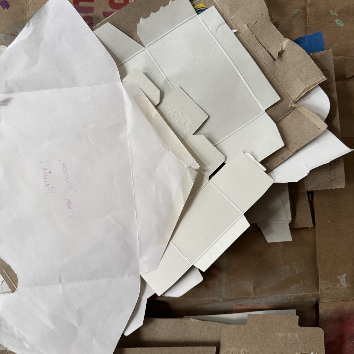 Out of the Box: Abstract Painting on Cardboard with Melanie Delgado Photo