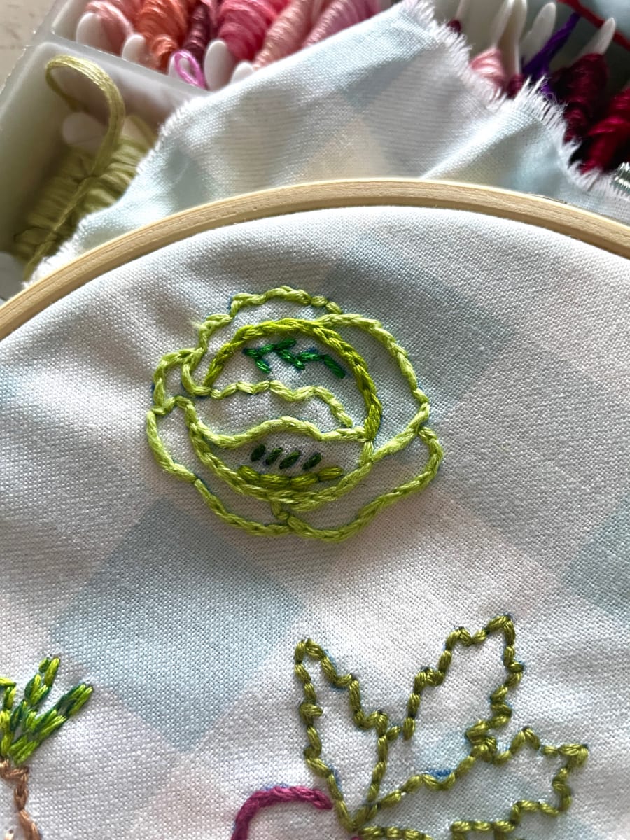 Intro to Embroidery: Stitch a Spring Picnic at That Creative Space in Beacon Photo