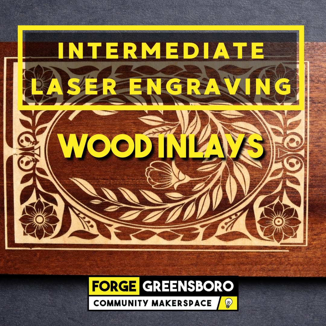 Intermediate Laser: Wood Inlays Photo