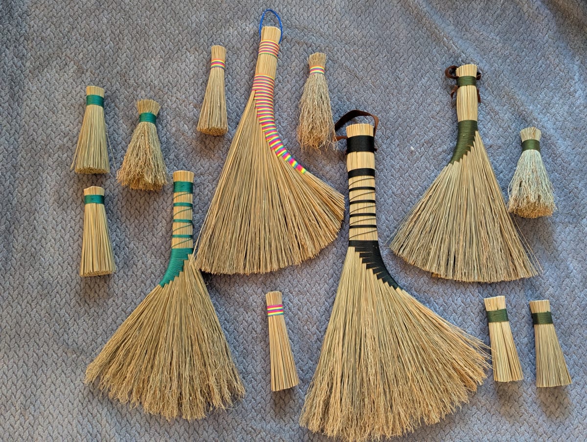 Heirloom Hand Brooms (Adults) at That Creative Space in Beacon NY Photo