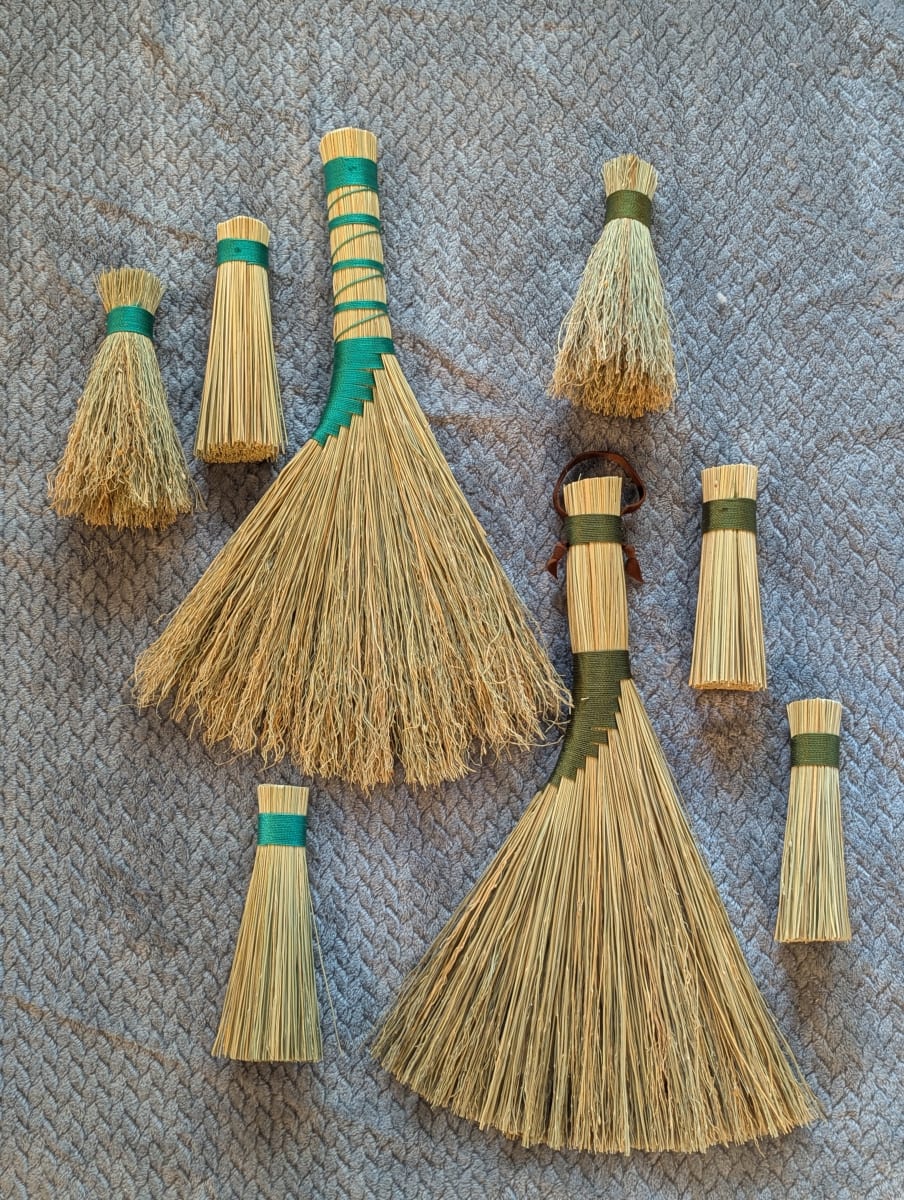 Heirloom Hand Brooms (Adults) at That Creative Space in Beacon NY Photo
