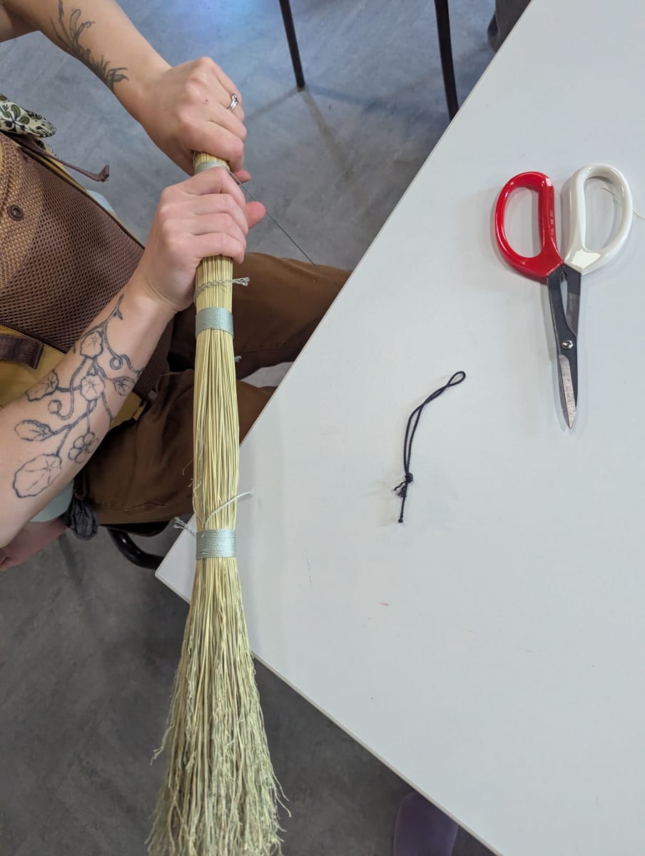 Heirloom Hand Brooms (Adults) at That Creative Space in Beacon NY Photo
