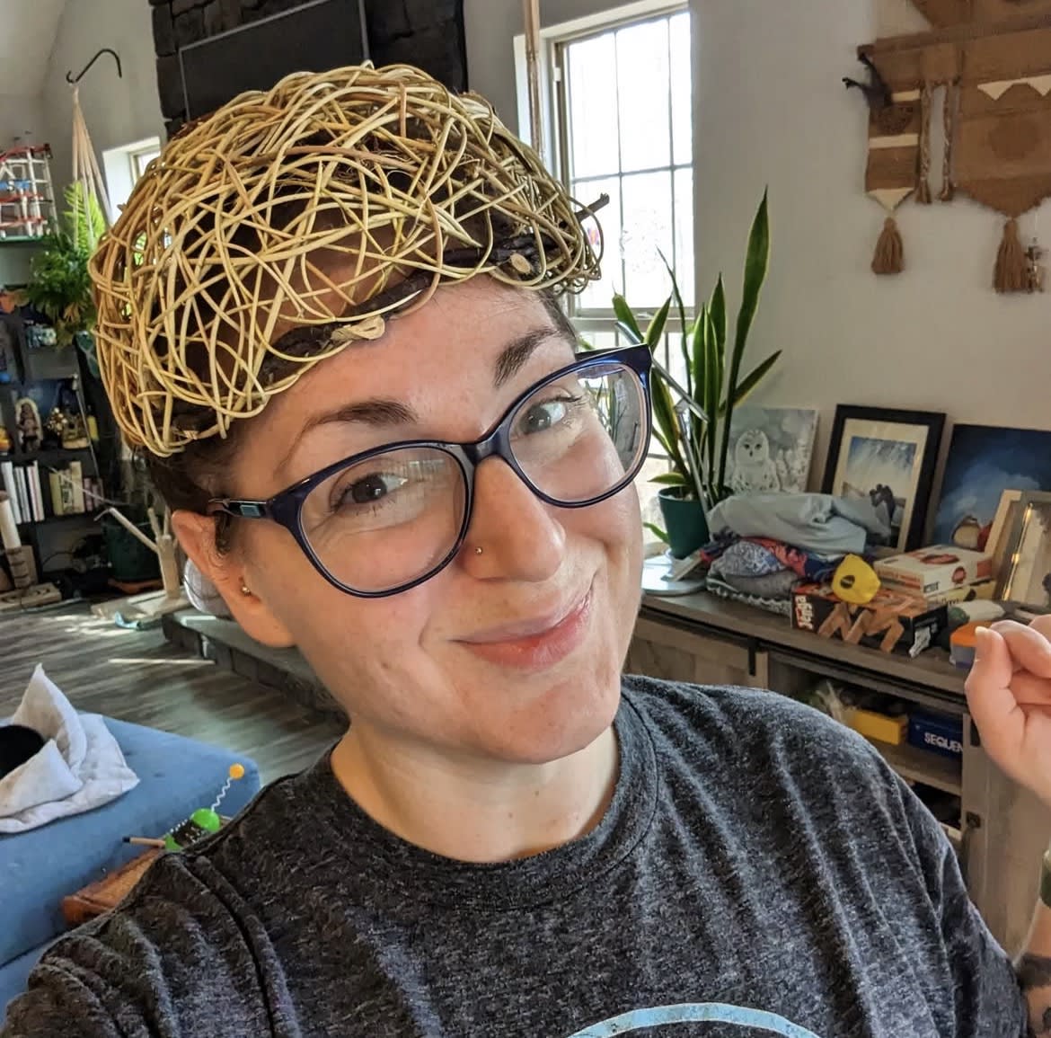 Heirloom Hand Brooms (Adults) at That Creative Space in Beacon NY Photo